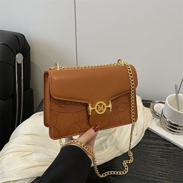 Sac bandoulière élégant chaîne