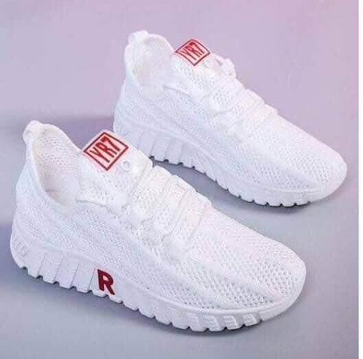 Baskets blanches unisexes