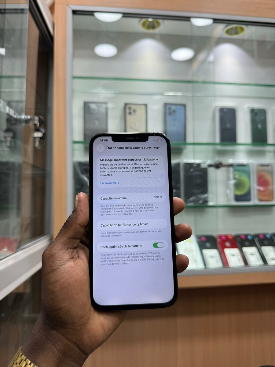 12 pro max sans id 128Go