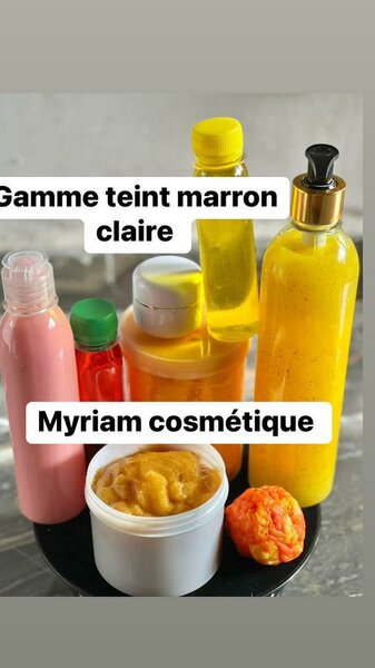 Gamme teint marron claire