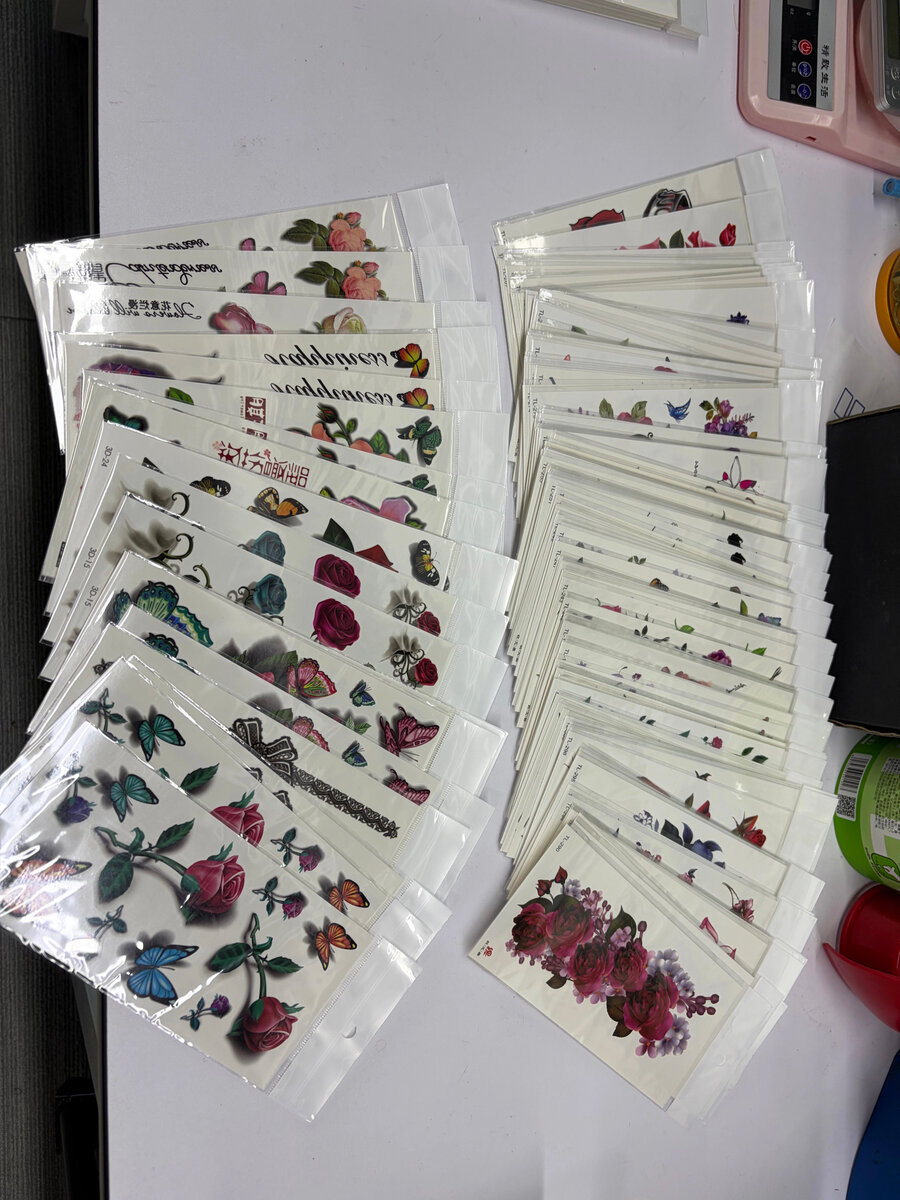 Tatouage temporaire fleur