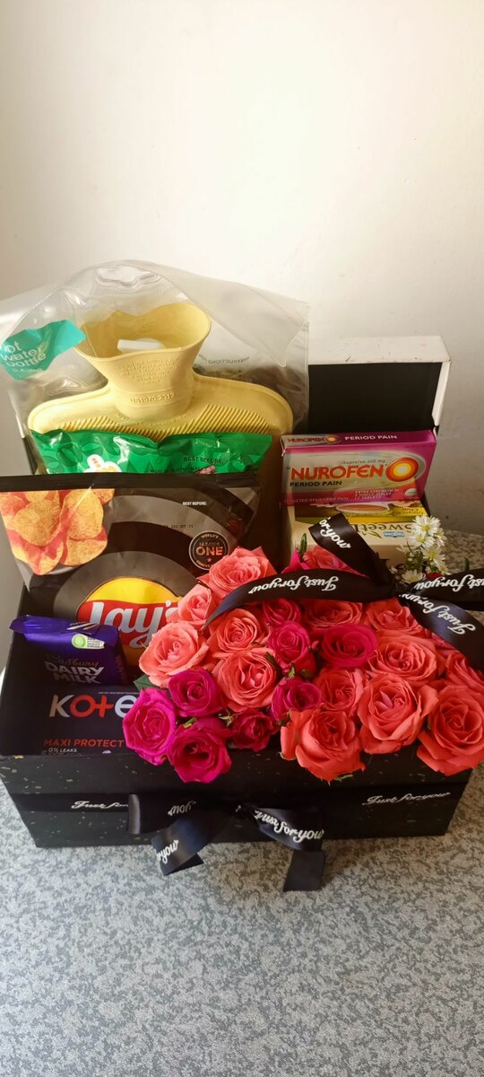 Ladies Care Pack with roses