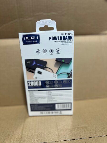 Power Bank HEPU 20000mAh