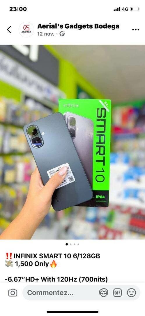 Téléphone Tecno Povo 10