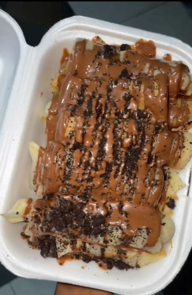 Crêpes nutella Oreo