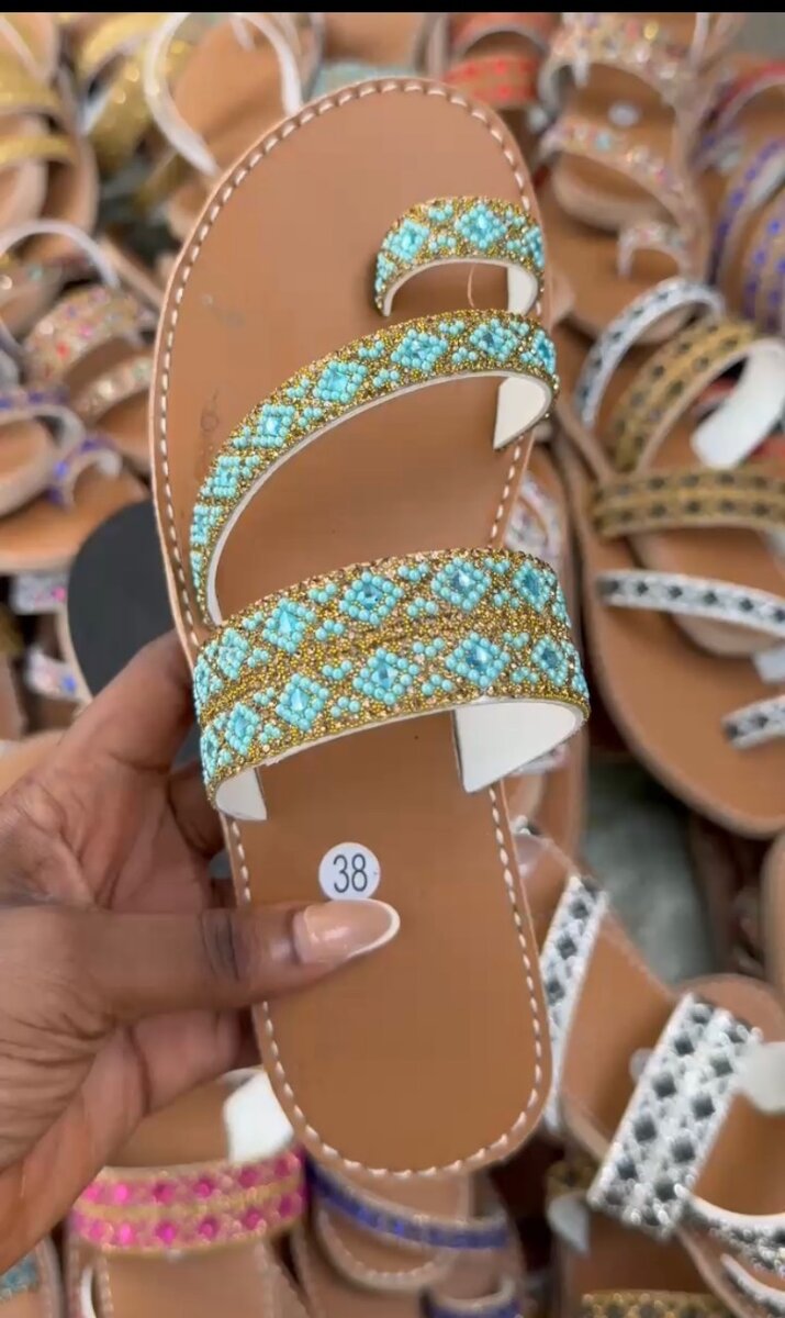 Sandales Strass Été Femme