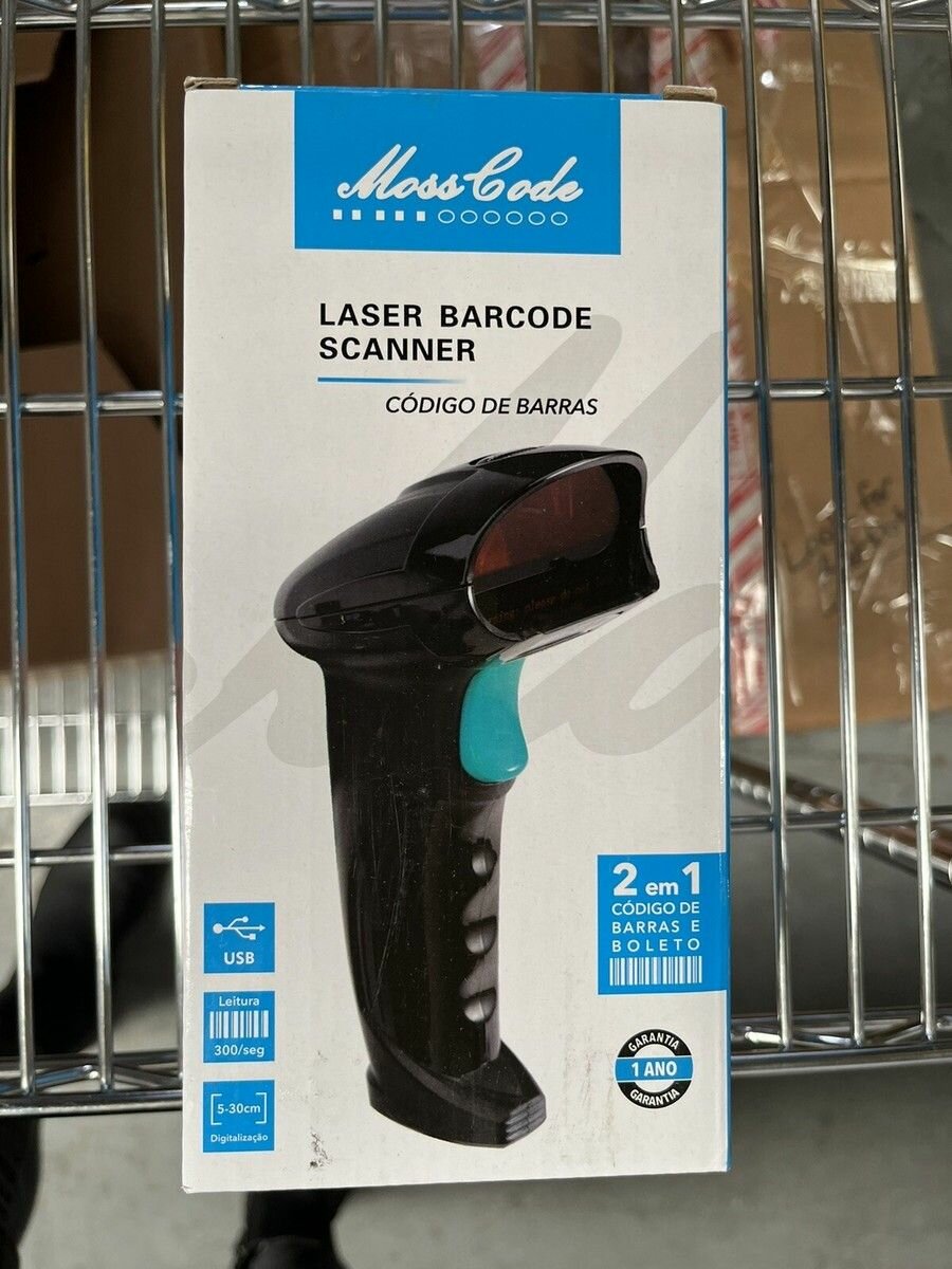 Lecteur de Codes-Barres Laser USB