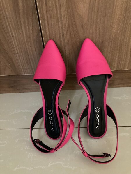 Pink Aldo flats