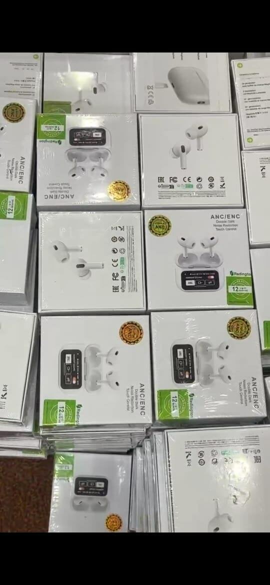 Air pods pro with touch display