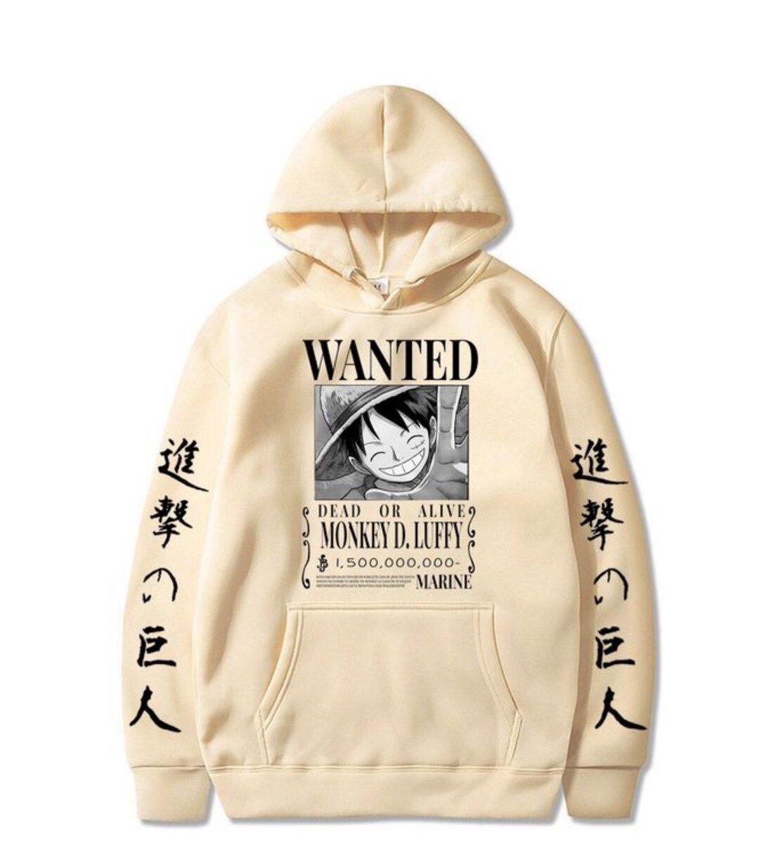 Anime One Piece Hoodies Men Wo