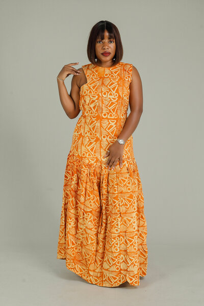 Robe longue adire élégante