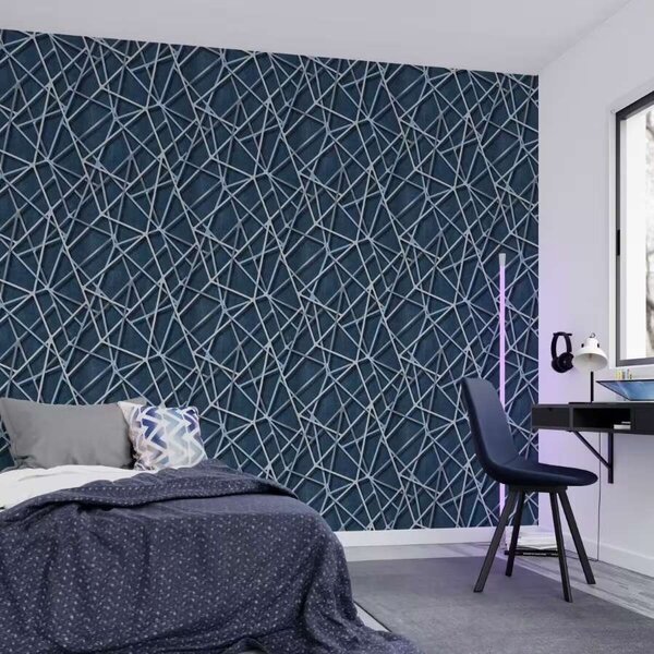 Papier peint design géométrique