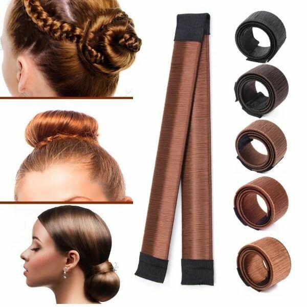 Beautiful French Braid Hair Ladies Bun Making Tool / Hair
