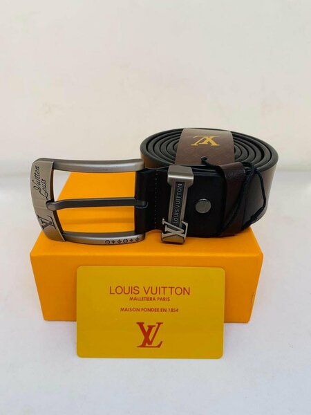 Ceinture en cuir homme Louis Vuitton