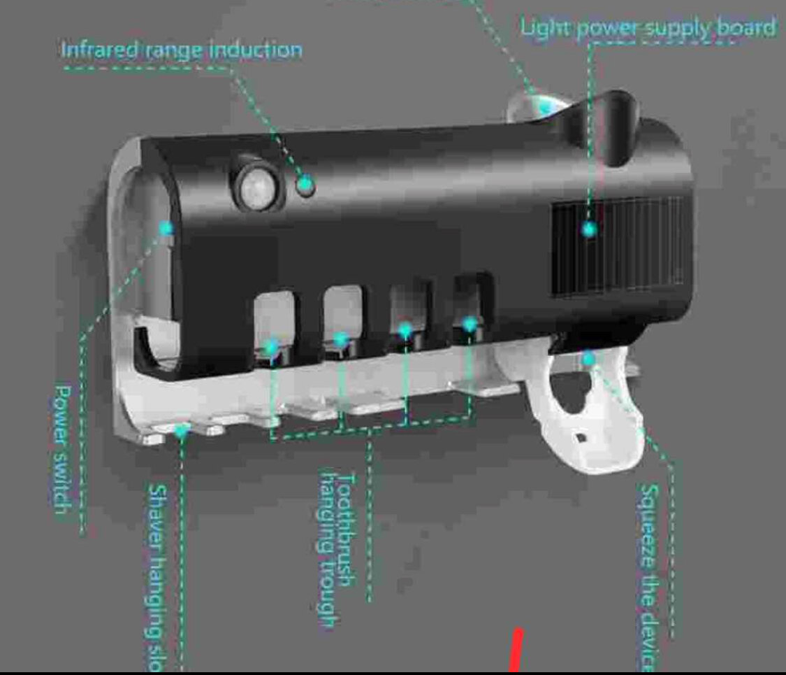 Distributeur automatique de dentifrice
