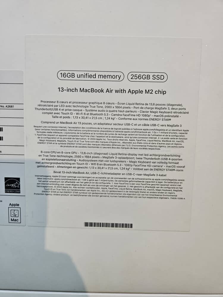 MacBook Air 13'' M2 256GB