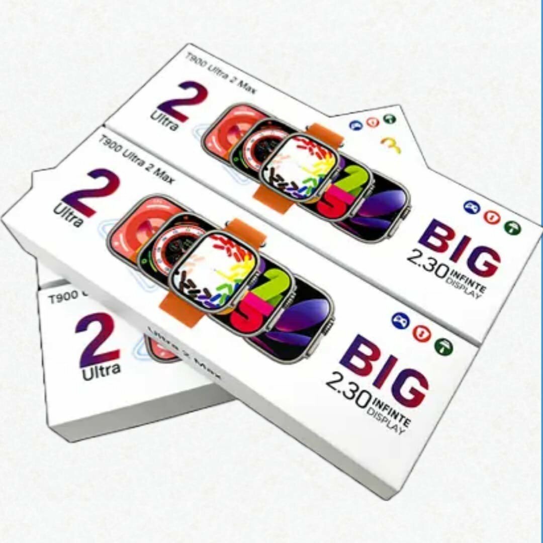 Watch 𝐓𝟗𝟎𝟎 𝐔𝐥𝐭𝐫𝐚 𝟐 𝐌𝐚𝐱  S9 écran HD 2.3 pouces