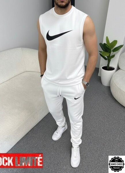 Ensemble de sport sans manches