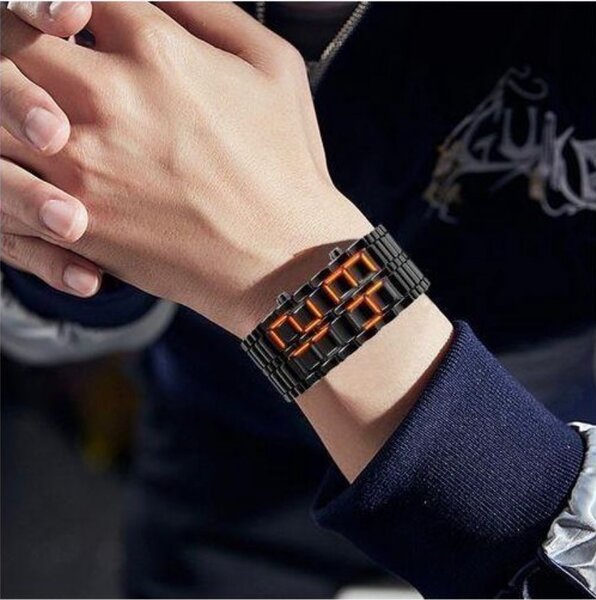 Montre Bracelet Numérique LED