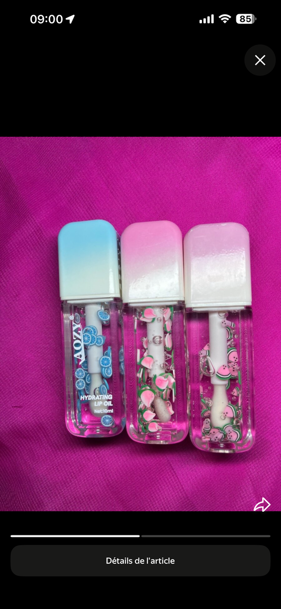 Gloss brillant et hydratant