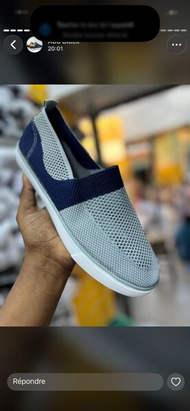 Sneaker en maille respirante