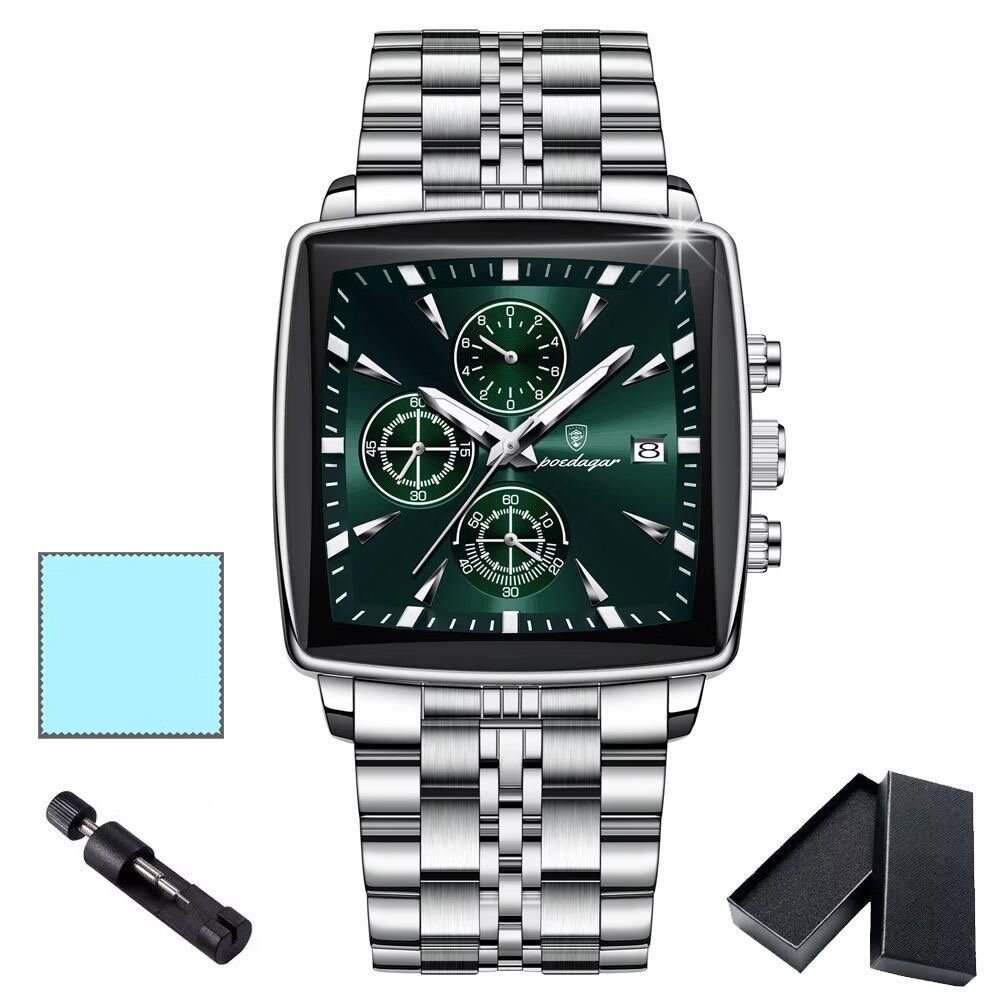 Montre Homme Carrée Poedagar