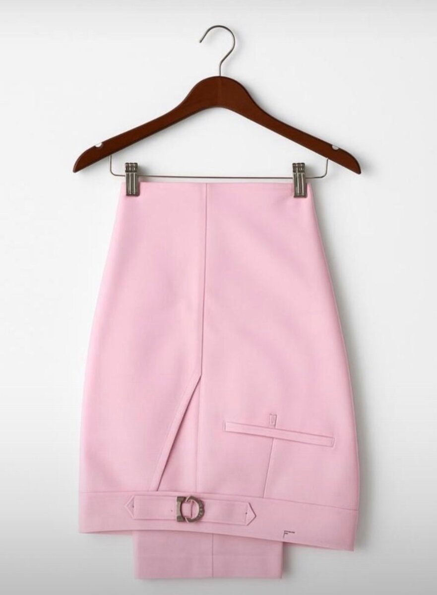 Pantalon élégante en tissu