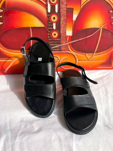 Sandales en cuir pour homme