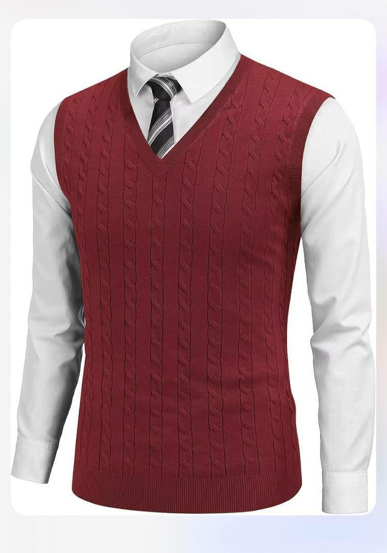 Pull-over sans manches beige