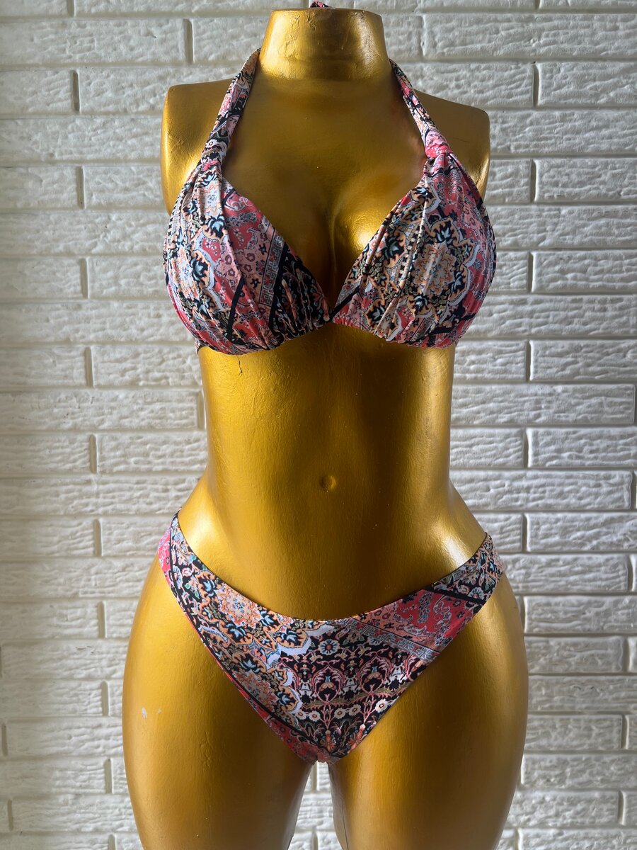 Bikini imprimé bohème