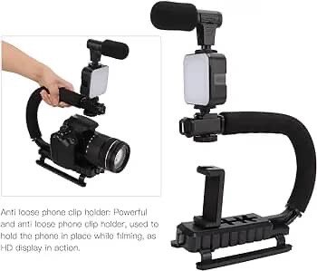 Stabilisateur De Caméra à Cardan Pour Prendre Une Lumière