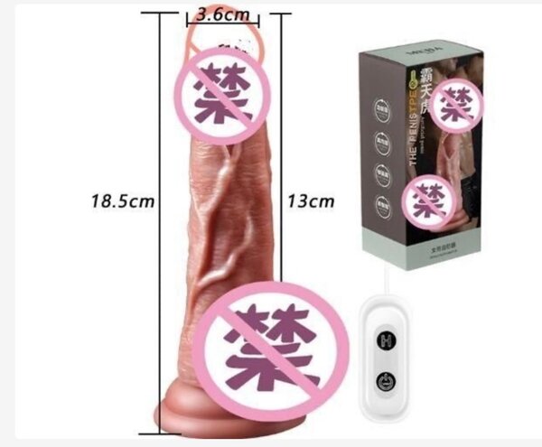 Vibromasseur Réaliste Silicone