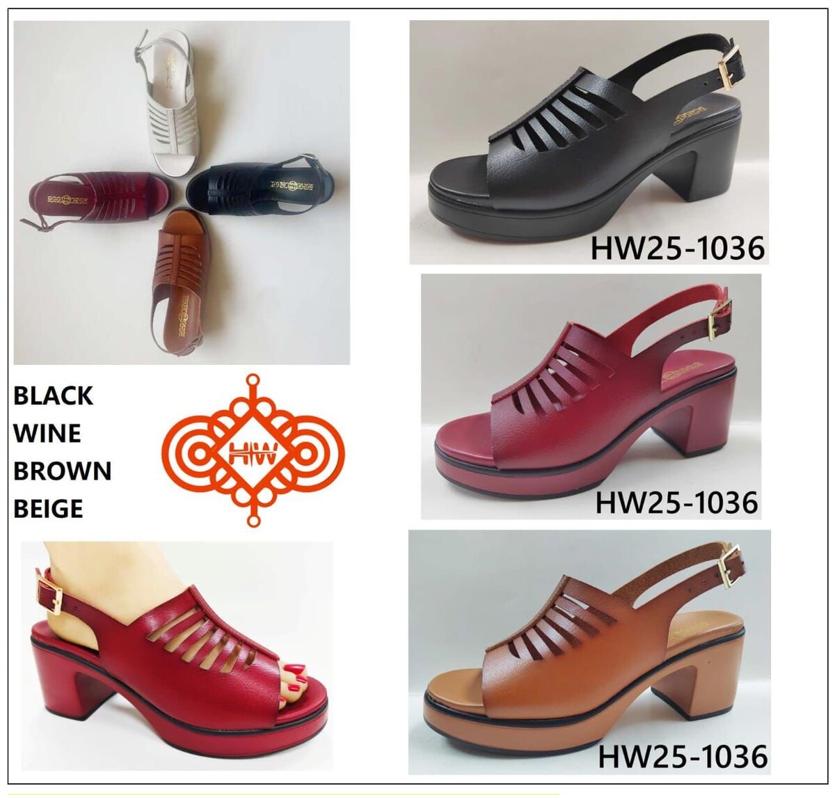 Sandales élégantes à talons