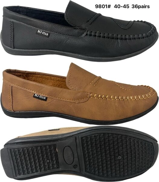 Mocassins en cuir pour hommes