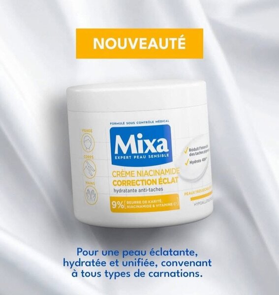 Mixa niacinamide