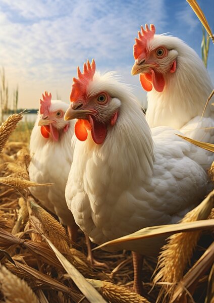 Poulets hybrides
