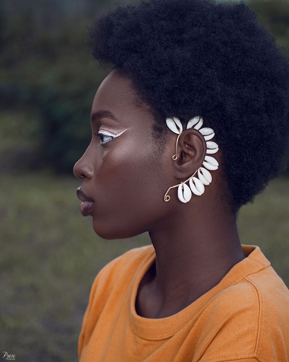 Ornement d´oreille ethnique