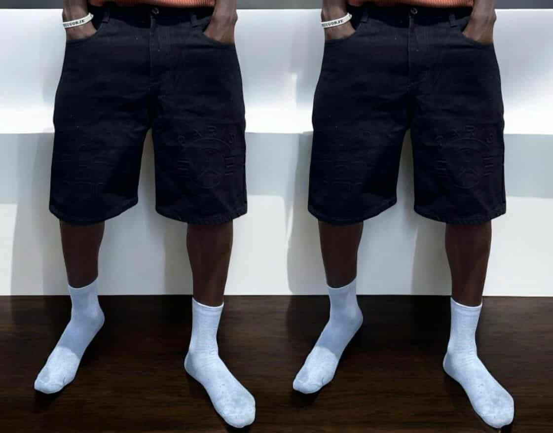 Shorts en jean décontractés