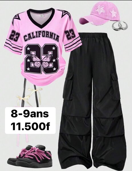 Ensemble pour fille de 8a12ans