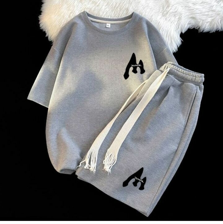 Ensemble décontracté gris