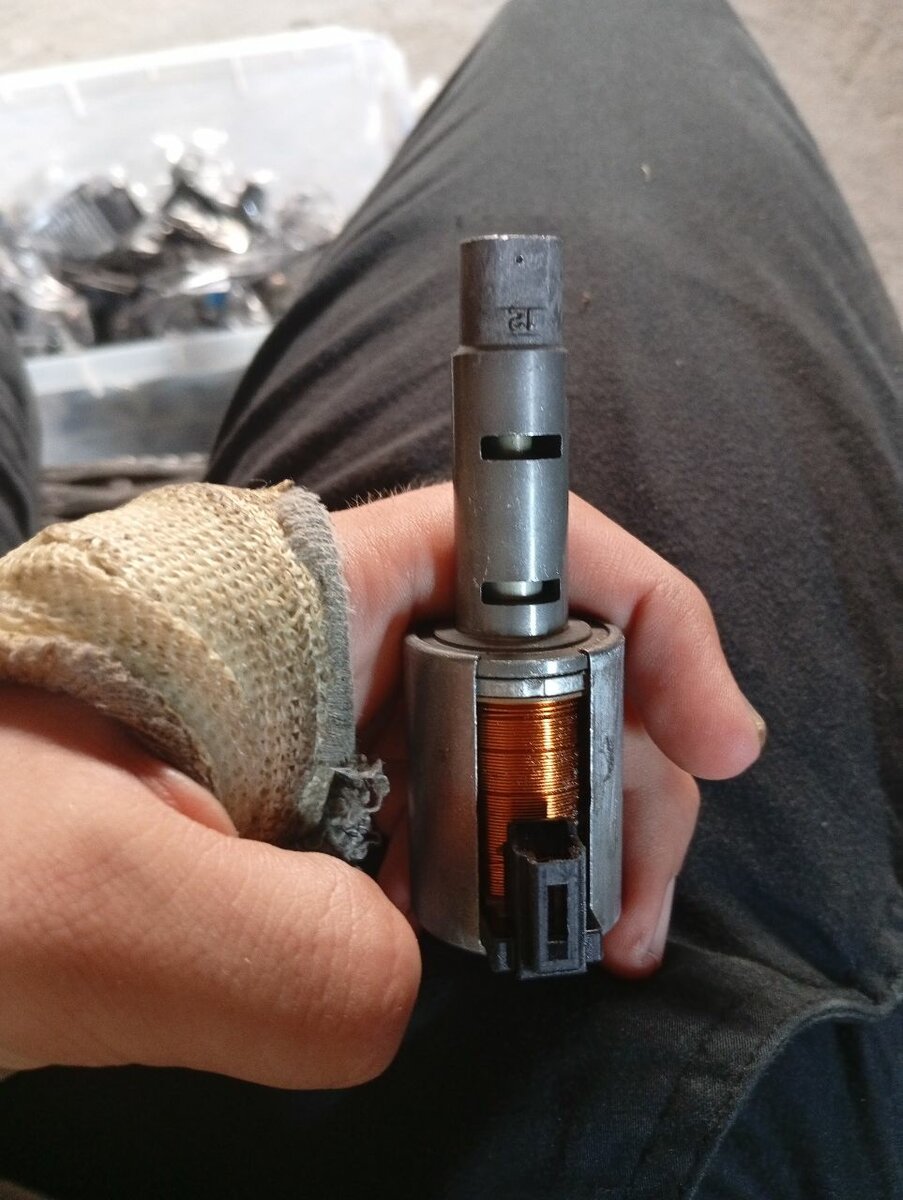 Un mano de transmission