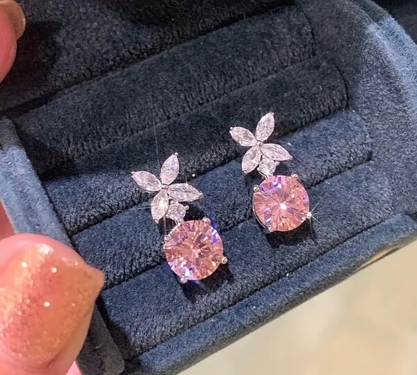 Boucles d'oreilles florales élégantes