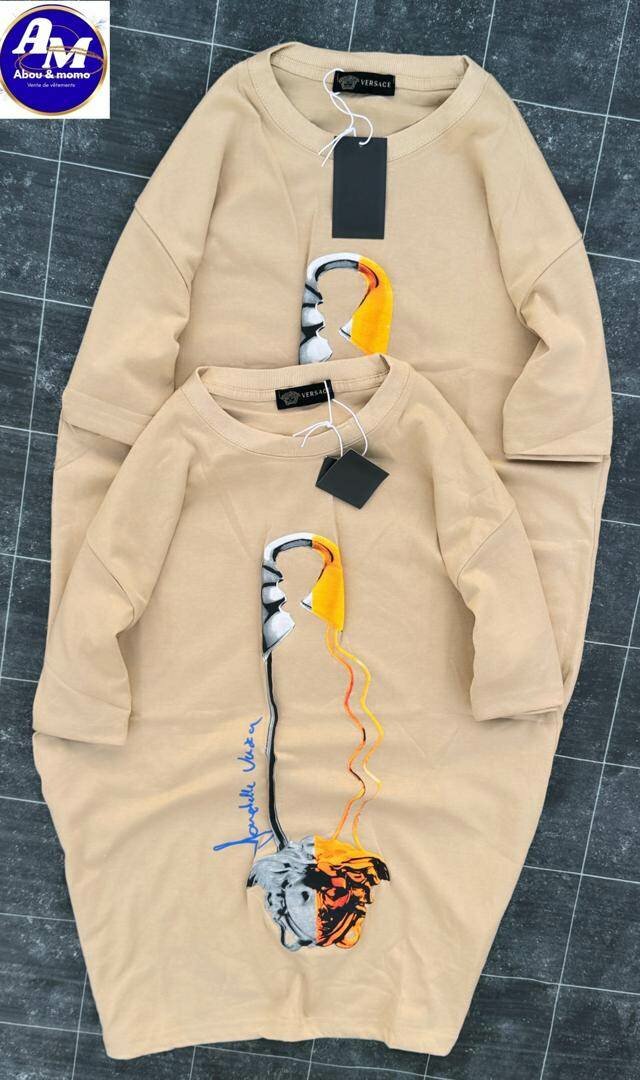 Robe décontractée imprimée