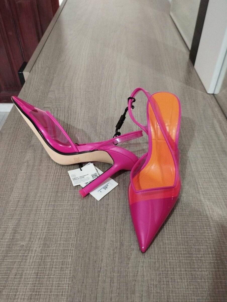 Escarpins à Talons Fuchsia Élégants