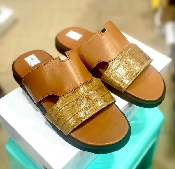 Sandales homme cuir luxe