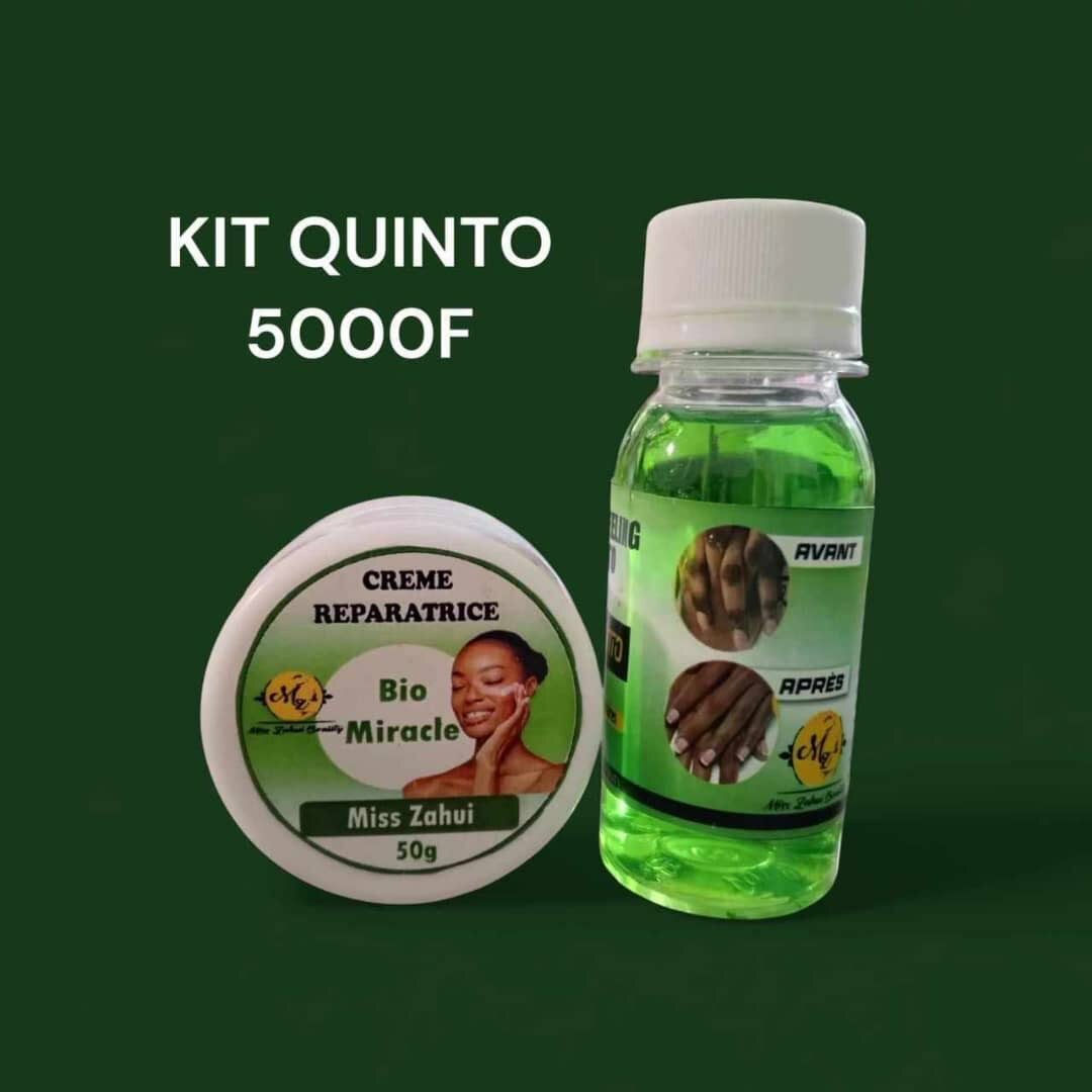 Lotion peeling quinto taches noires