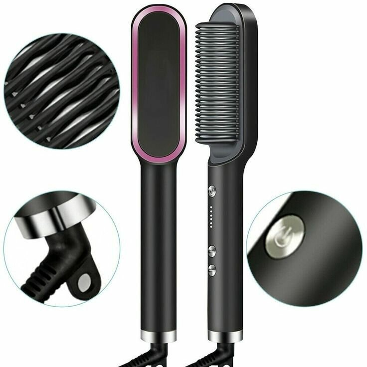 Straight hot comb