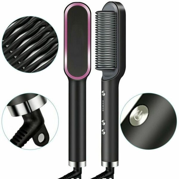 Straight hot comb
