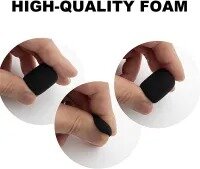 3 PCS Lavalier Microphone Windscreen Foam Cover Headset Lapel Mic Mini Windscreen Cover