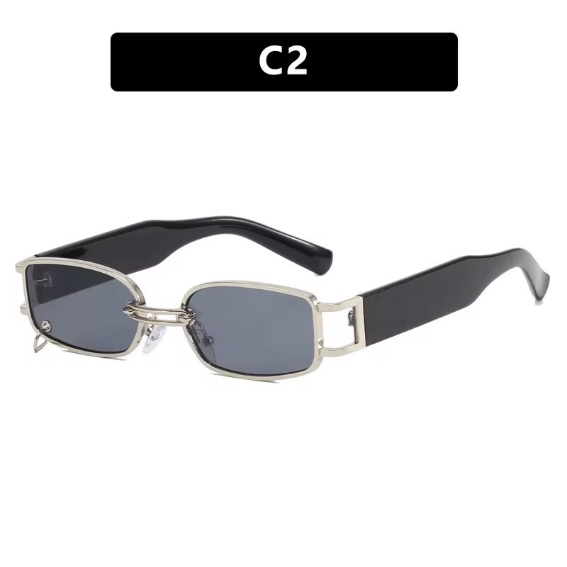 Lunettes de soleil rectangulaires tendance